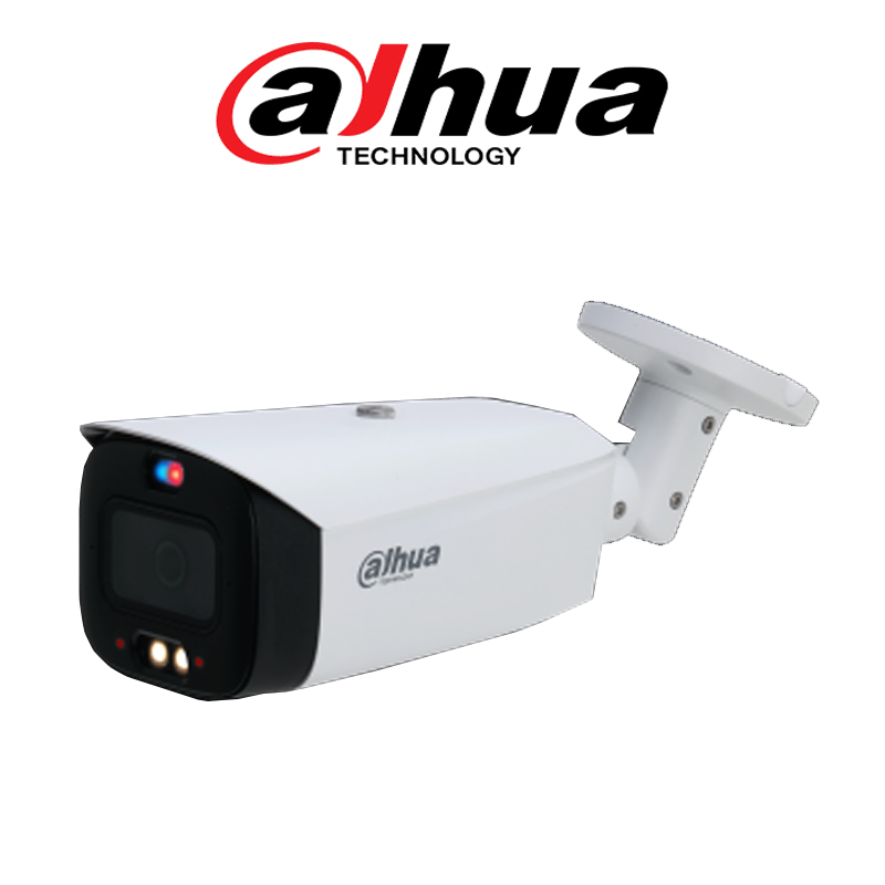 DH-IPC-HFW3549T1P-AS-PV Dahua 5MP Full-color Active Deterrence Fixed-focal Bullet WizSense Network Camera