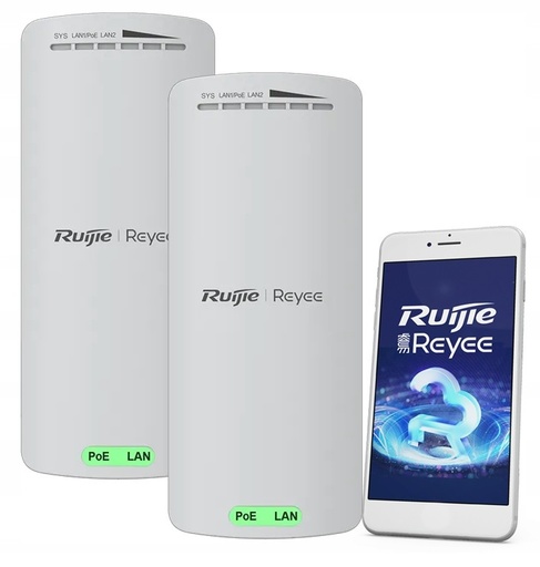 rirayu Ruijie RG-RAP6262G Wi-Fi 6 AX1800 Outdoor Omni-directional Access